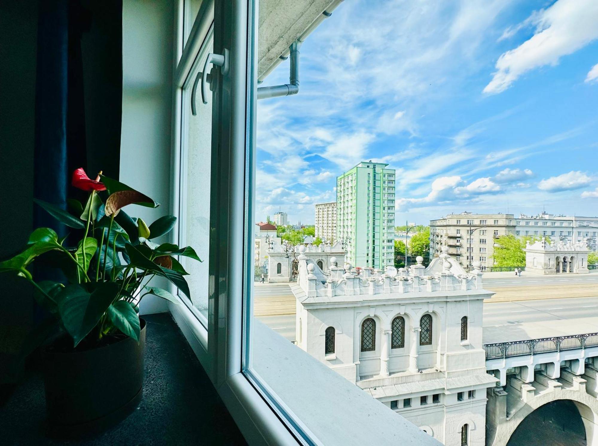 Westside Panorama Pgn Stadium Apartment وارسو المظهر الخارجي الصورة